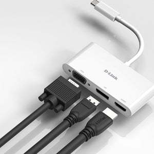 Hub USB D-Link DUB-V310             Weiß