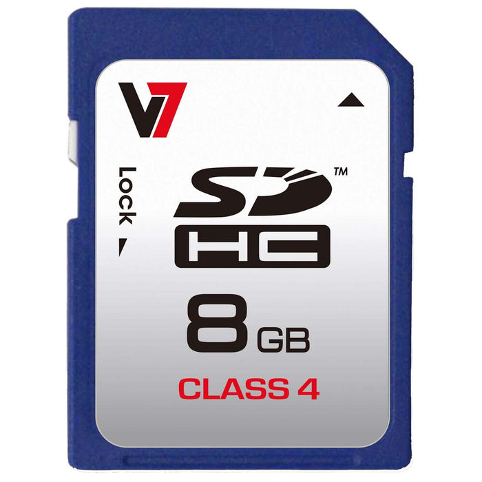SD Speicherkarte V7 VASDH8GCL4R-2E 8GB