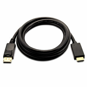 DisplayPort-Kabel zu HDMI V7 V7DP2HD-02M-BLK-1E   Schwarz