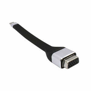 USB-C-zu-VGA-Adapter i-Tec C31FLATVGA60HZ       FHD Flexibel Schwarz
