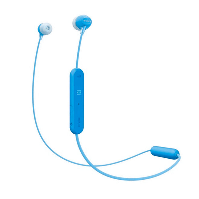 Bluetooth-Kopfhörer Sony WI-C300 USB Blau