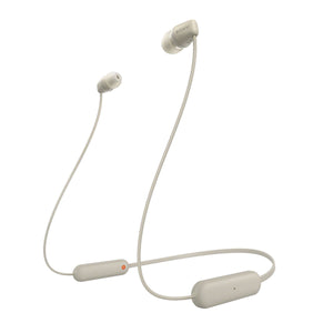 Bluetooth-Kopfhörer Sony WI-C100 Beige