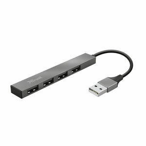 Hub USB Trust 23786 Grau