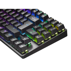 Gaming Tastatur Mars Gaming MKREVOPROBES LED RGB Schwarz Spanisch Affe (1 Stücke)