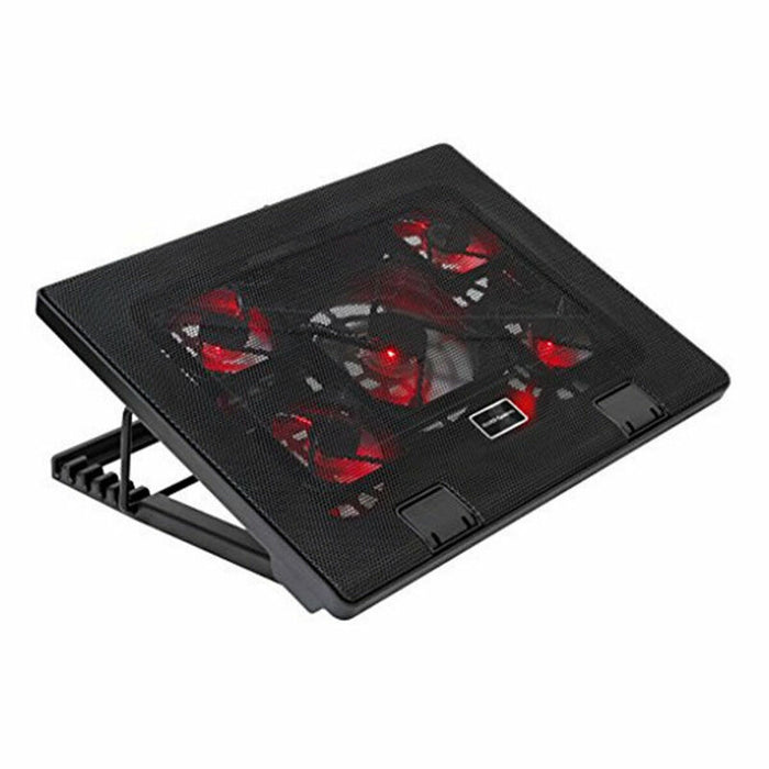 Gaming-Kühlunterlage für Laptop Mars Gaming AAOARE0123 MNBC2 2 x USB 2.0 20 dBA 17" Schwarz