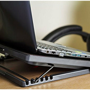 Gaming-Kühlunterlage für Laptop Mars Gaming AAOARE0123 MNBC2 2 x USB 2.0 20 dBA 17" Schwarz