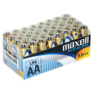 Alkali-Mangan-Batterie Maxell MXBLR06P32 LR06 AA 1.5V (32 pcs) (AA)