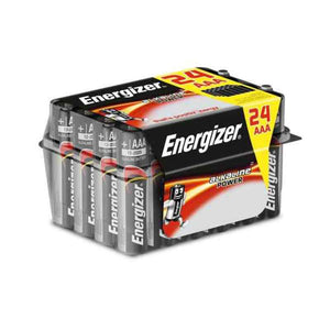 Batterien Energizer ALKALINE POWER VALUE BOX LR03 AAA (24 uds) Schwarz