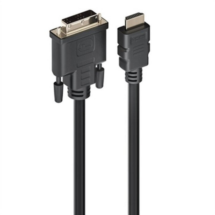HDMI auf DVI Verbindungskabel Ewent EC1350 Schwarz