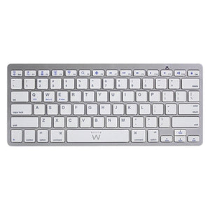 Bluetooth-Tastatur Ewent EW3161 Weiß (Spanisch)