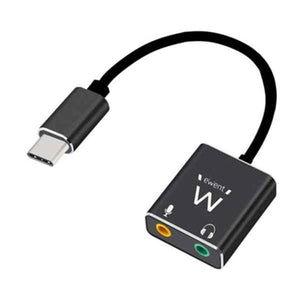 Audioadapter Jack Ewent EC1645 USB C