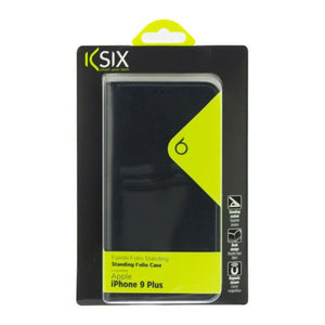Handyhülle mit Folie Iphone XS Max KSIX Schwarz