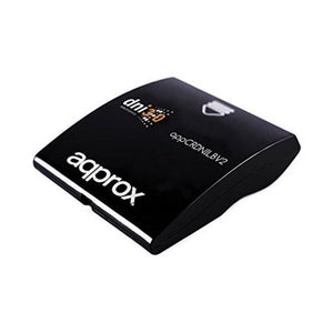 approx! ID Reader app CRDNILBv2 Verlängerung +Smart Card schwarz