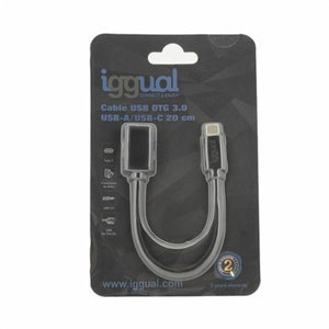 USB-C-Kabel OTG 3.0 iggual IGG317372 20 cm