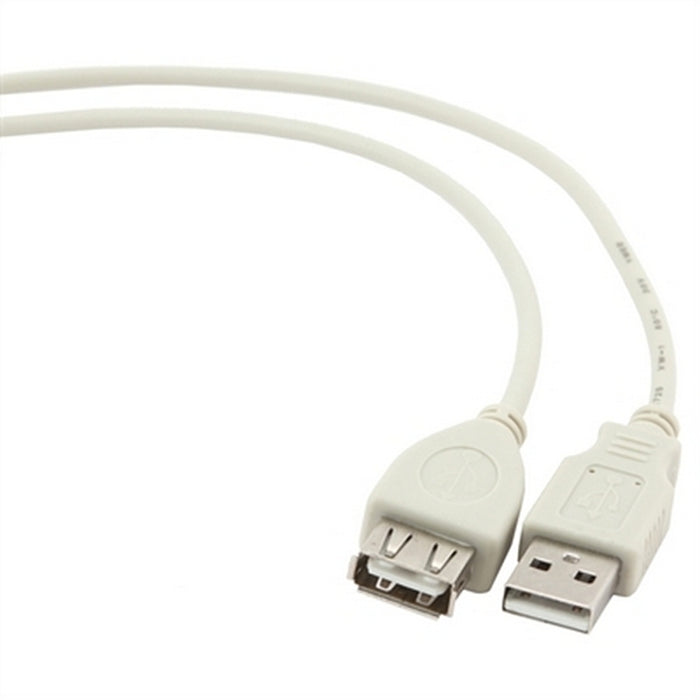 Verlängerungskabel mit USB GEMBIRD CC-USB2-AMAF-75CM/30 Weiß