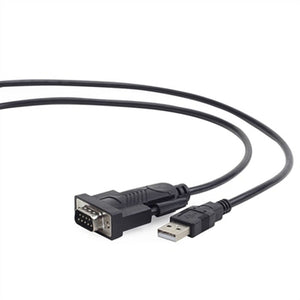 USB-zu-RS232-Adapter GEMBIRD UAS-DB9M-02 (1,5 m) Schwarz