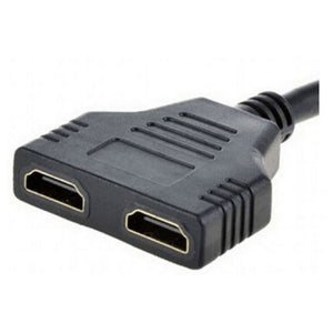 HDMI-Adapter zu HDMI-Doppelstecker GEMBIRD DSP-2PH4-04 Schwarz