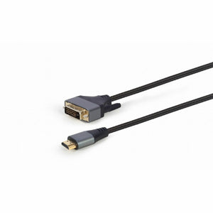 HDMI auf DVI Verbindungskabel GEMBIRD CC-HDMI-DVI-4K-6 (1,8 m) 4K Ultra HD