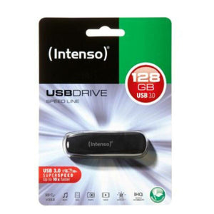 USB Pendrive INTENSO Speed Line USB 3.0 128 GB Schwarz 128 GB USB Pendrive