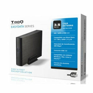 Externe Box TooQ TQE-3520B HD 3.5" IDE / SATA III USB 2.0 Schwarz