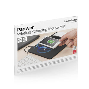 Mouse-Pad mit kabellosem Ladegerät 2 in 1 Padwer InnovaGoods