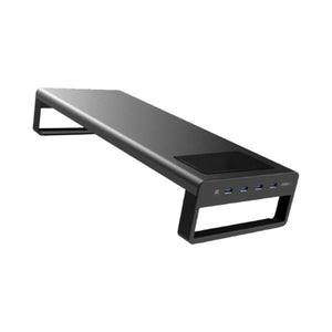 Bildschirm-Träger für den Tisch iggual IGG316900 USB 3.0 Schwarz